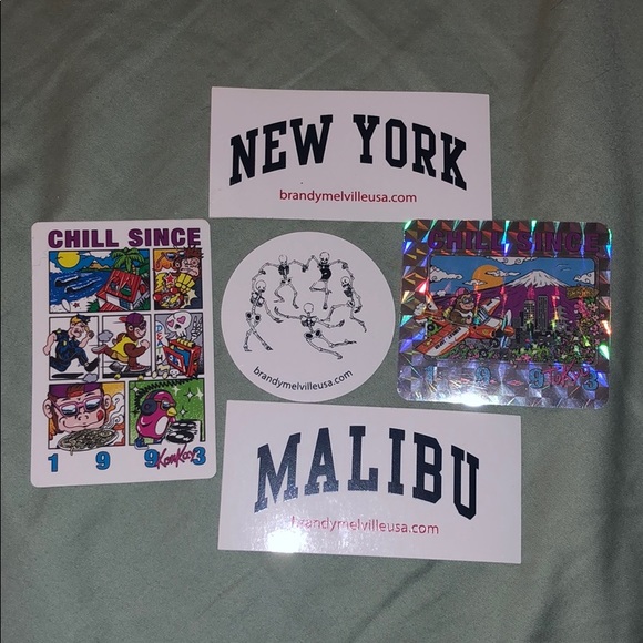 Brandy Melville Sticker Bundles! Pick one - Picture 3 of 8